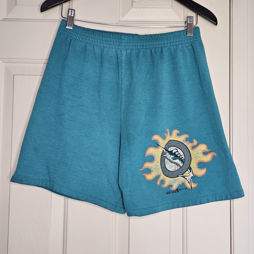 Vintage Sport-Alus Florida Marlins MLB Shorts Size M - Picture 8 of 10